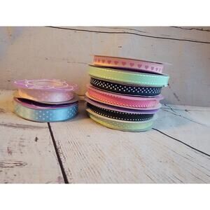 Papermart Rolls Of Ribbon 8 Rolls All 16 Yards Or More